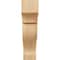 Ekena Millwork 1 3/4"W x 3 1/2"D x 7"H Small Dearborn Wood Corbel, Red Oak CORW02X07X04DRRO - alternate 3